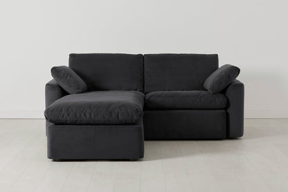 Model 13 2-Seater Left Chaise Sofa, Charcoal