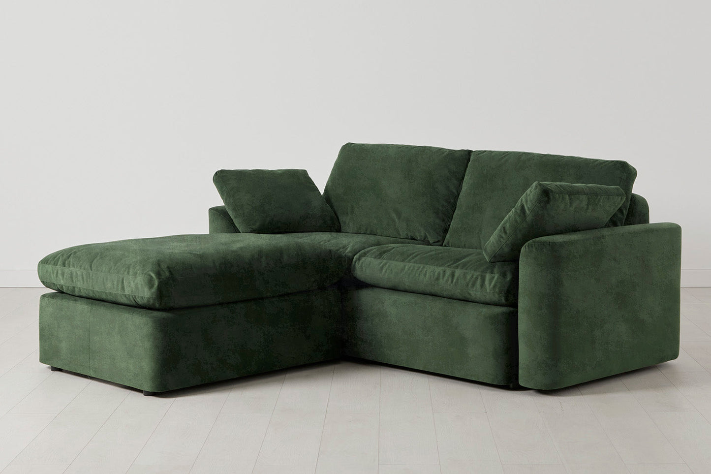 Model 13 2-Seater Left Chaise Sofa, Conifer