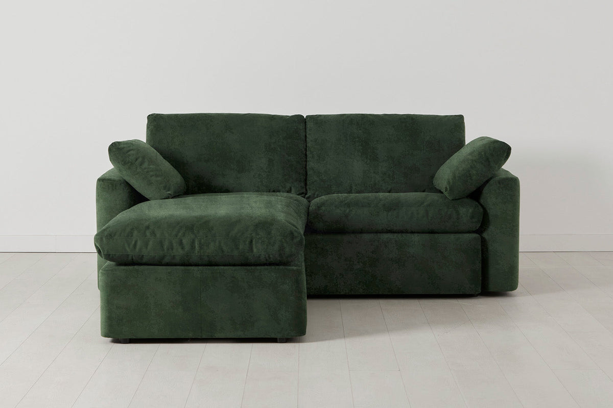 Model 13 2-Seater Left Chaise Sofa, Conifer