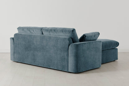Model 13 2-Seater Right Chaise Sofa, Hydro