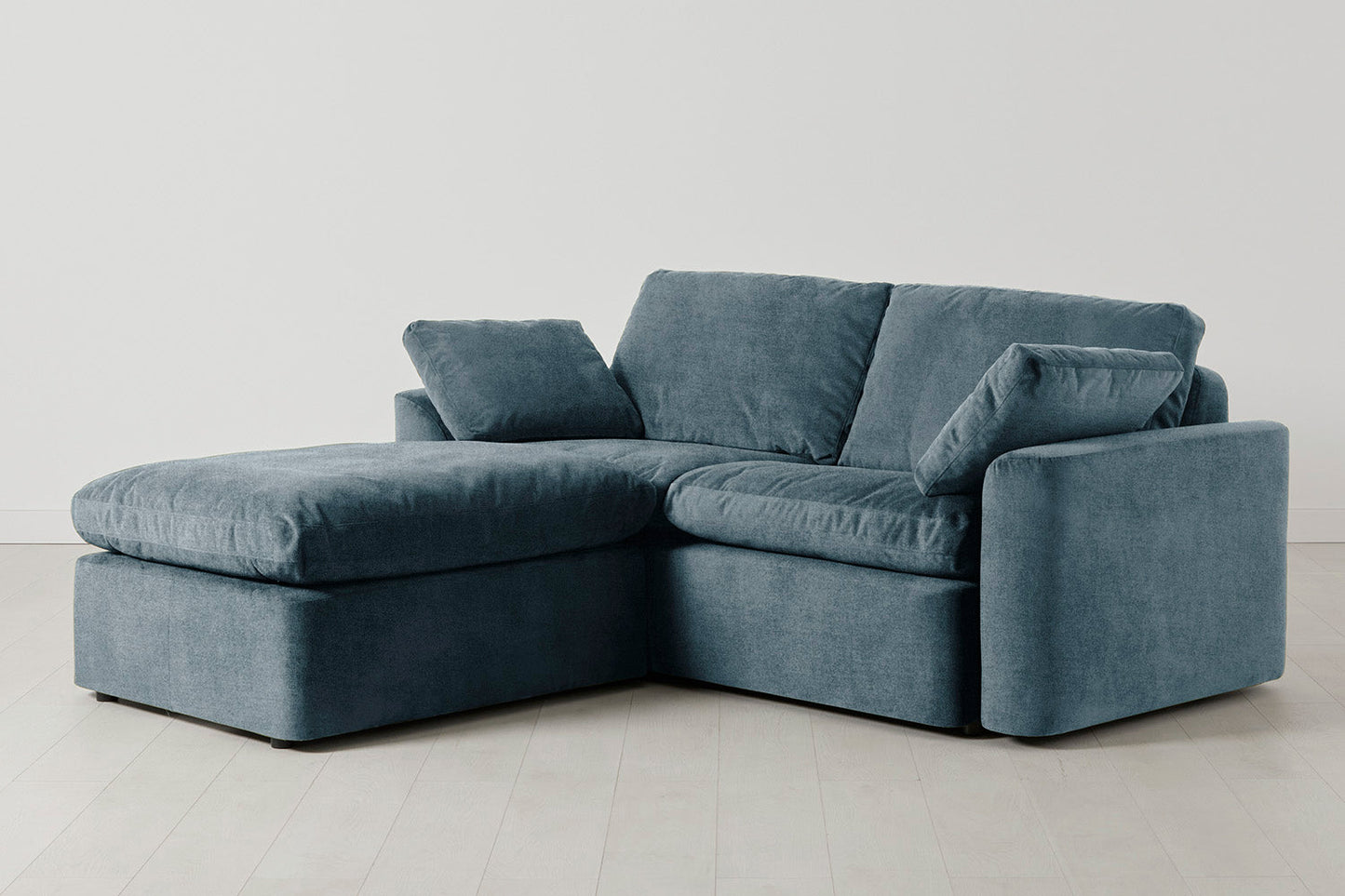 Model 13 2-Seater Left Chaise Sofa, Hydro