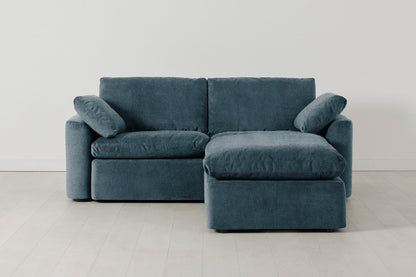 Model 13 2-Seater Right Chaise Sofa, Hydro