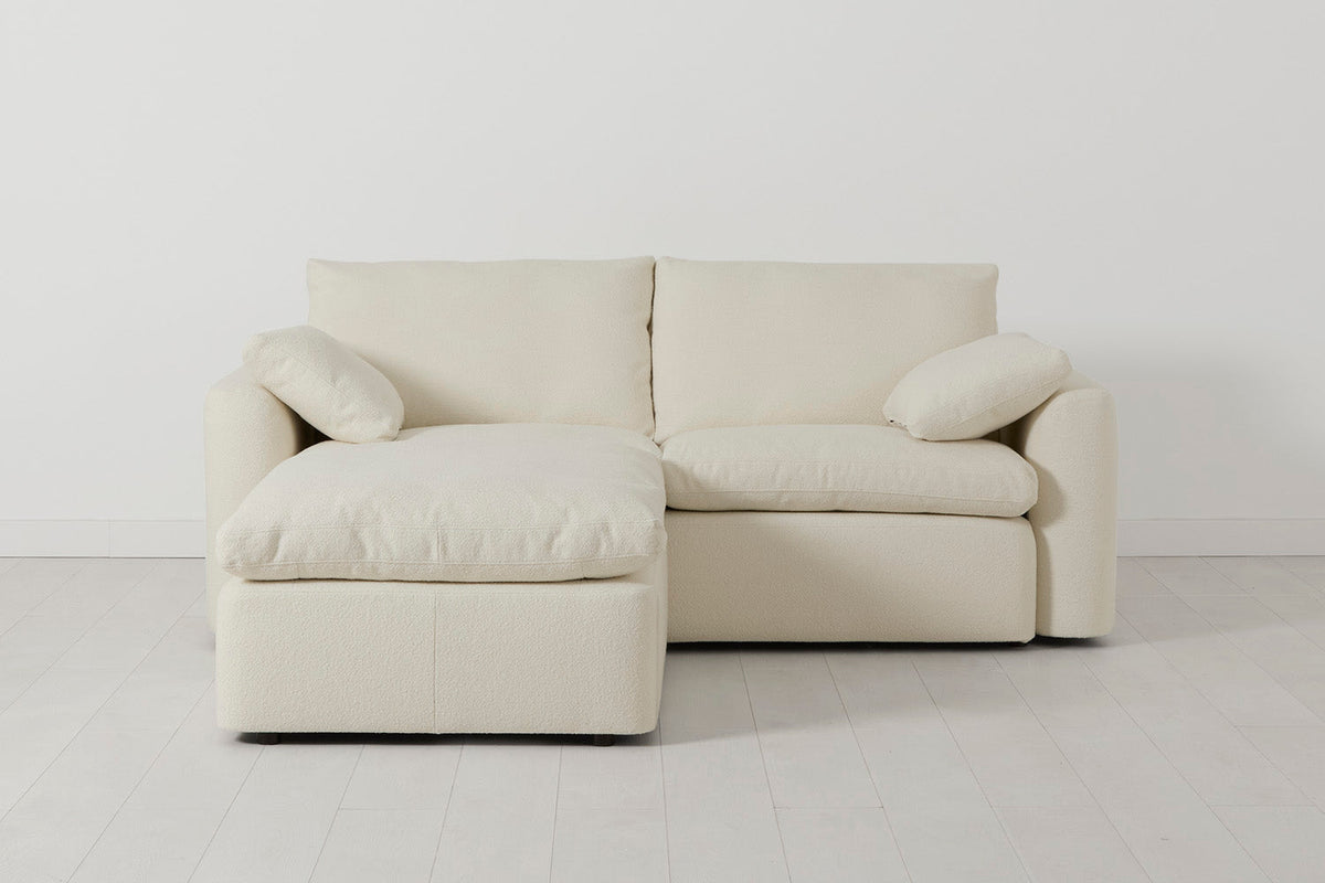 Model 13 Zweisitzer-Sofa mit Caiselongue links