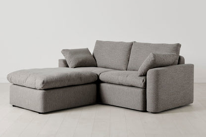 Model 13 2-Seater Left Chaise Sofa, Shadow