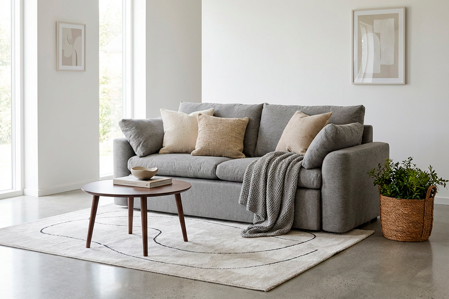 Model 13 2-Seater Sofa, Shadow