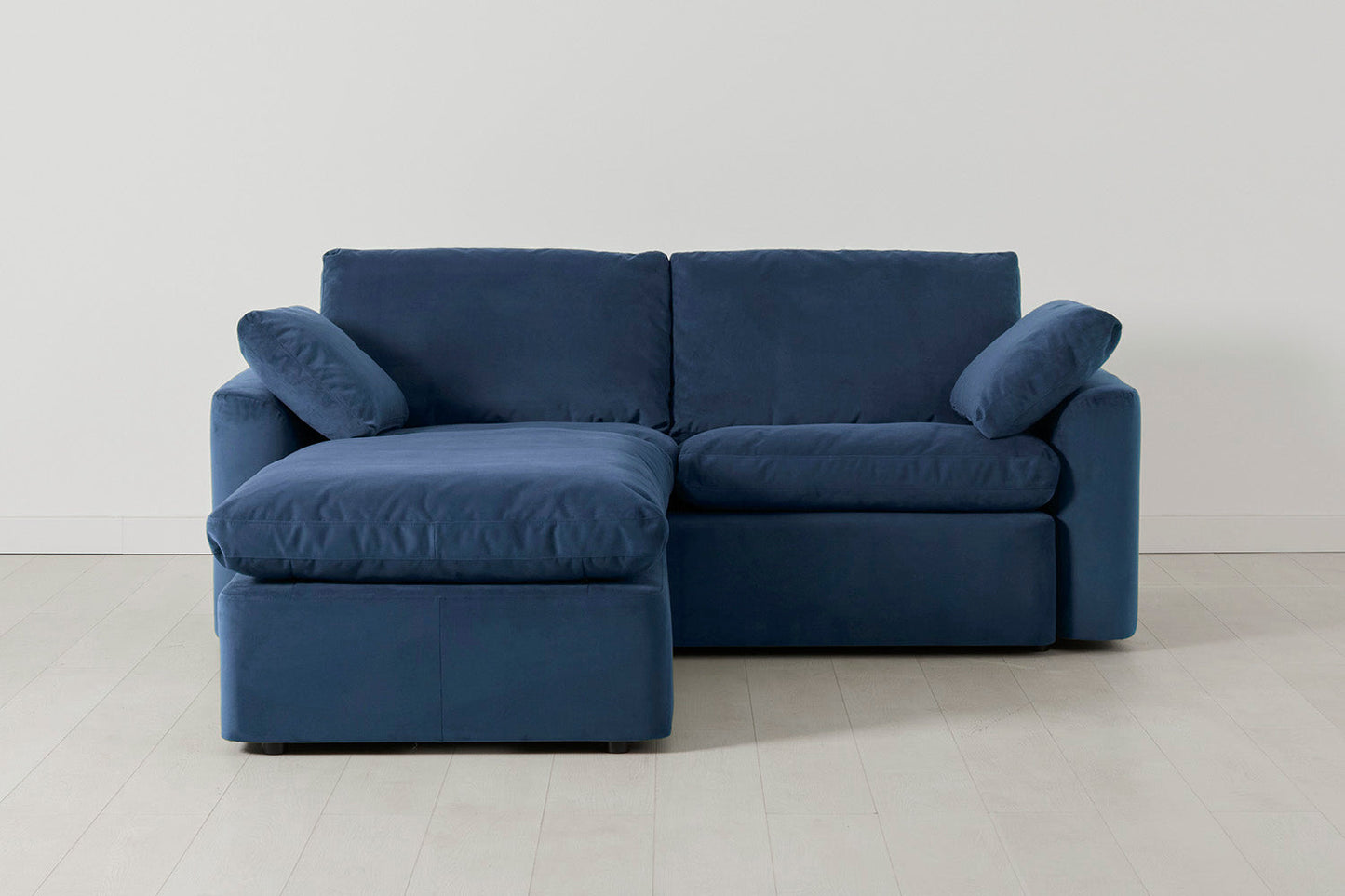 Model 13 2-Seater Left Chaise Sofa, Teal