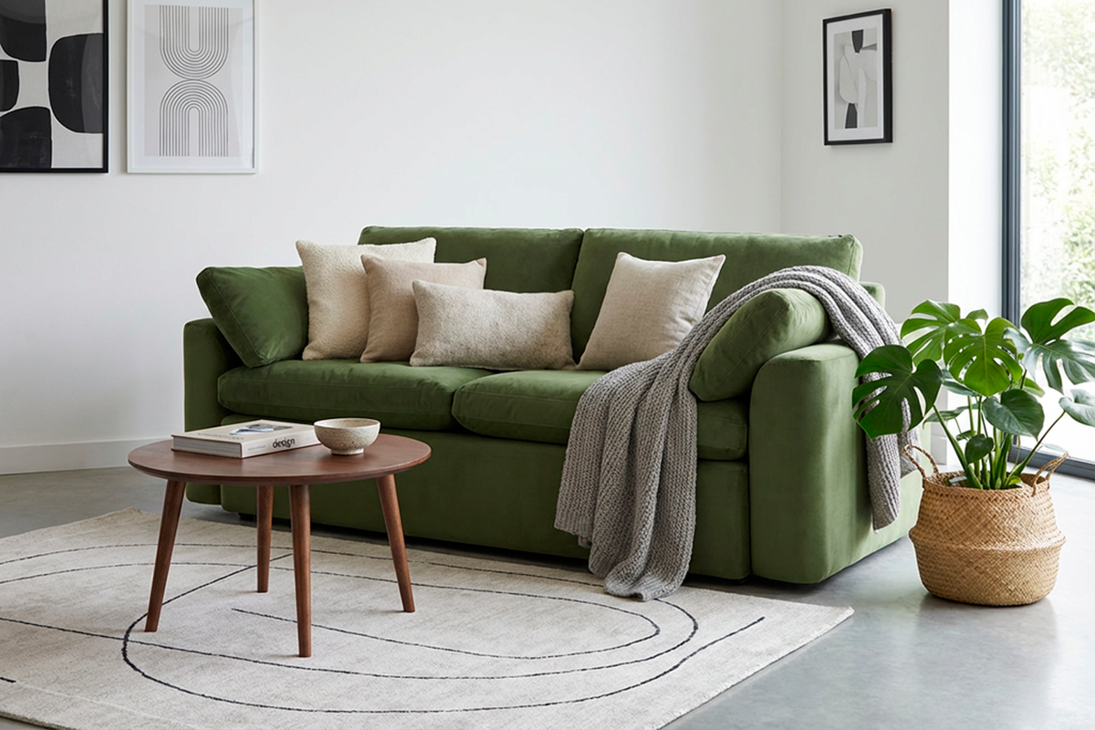 Model 13 2-Seater Sofa, Vine