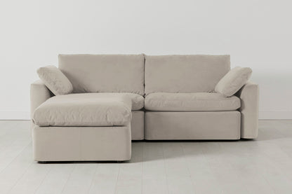 Model 13 3-Seater Left Chaise Sofa, Bone