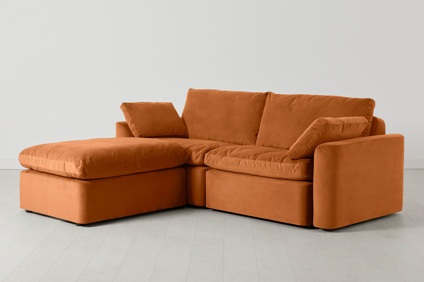 Model 13 3-Seater Left Chaise Sofa, Bronze