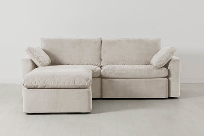 Model 13 3-Seater Left Chaise Sofa, Chalk