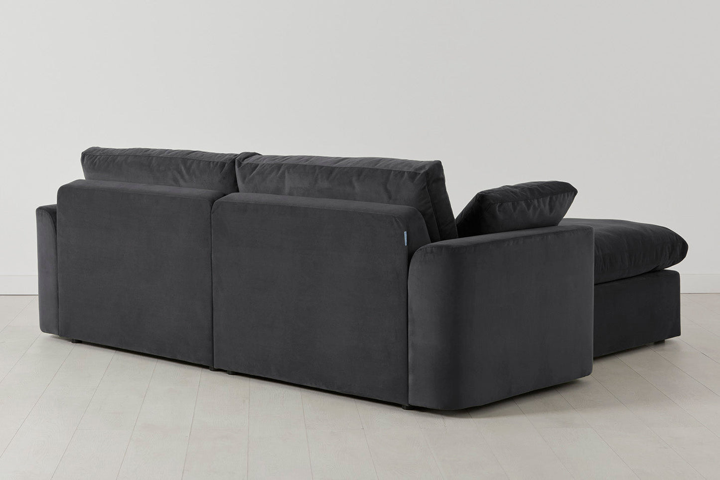 Model 13 3-Seater Right Chaise Sofa, Charcoal
