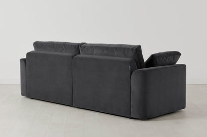 Model 13 3-Seater Left Chaise Sofa, Charcoal