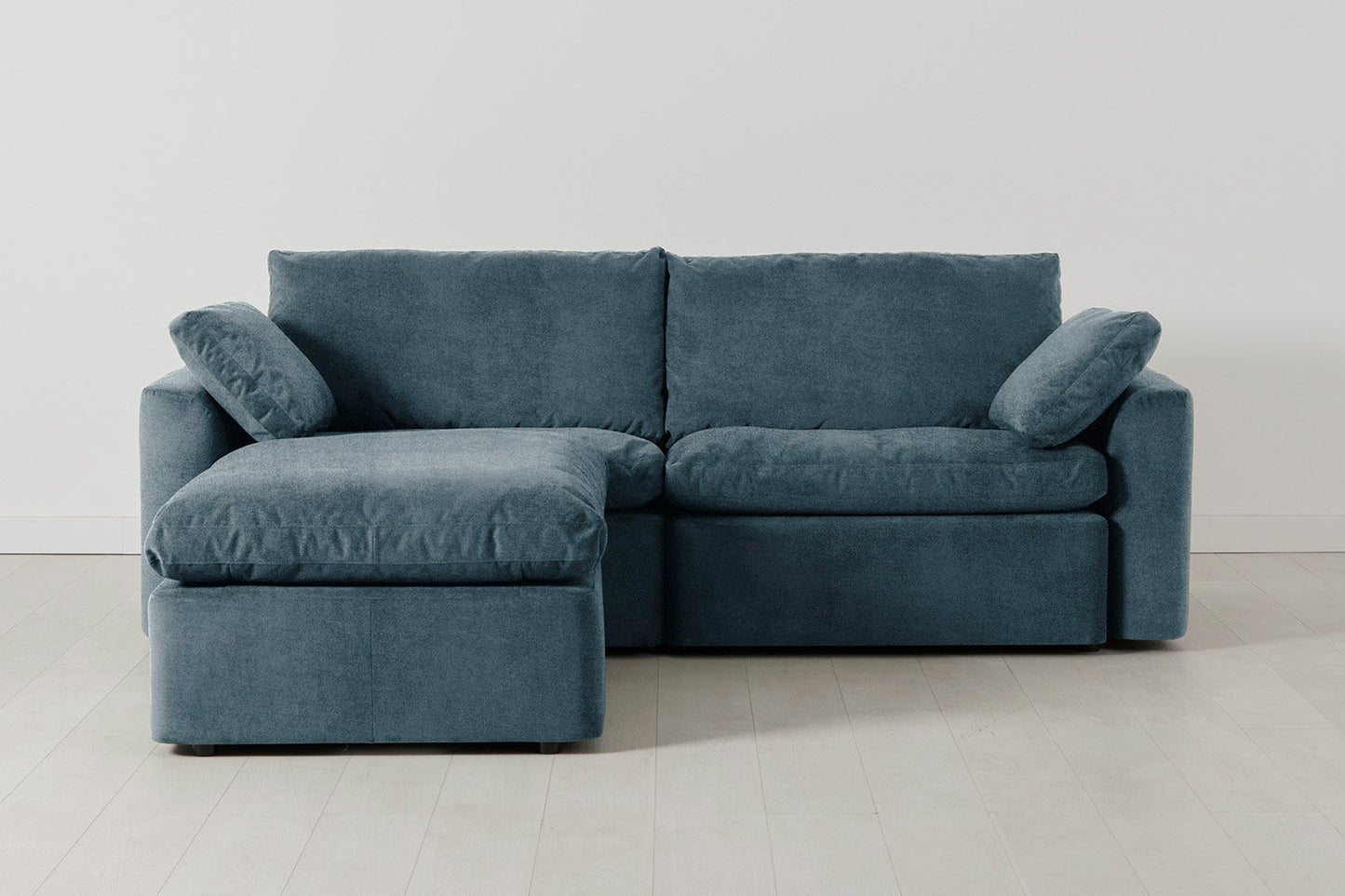Model 13 3-Seater Left Chaise Sofa, Hydro
