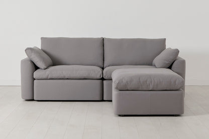 3-Seater Sofa in grey linen
