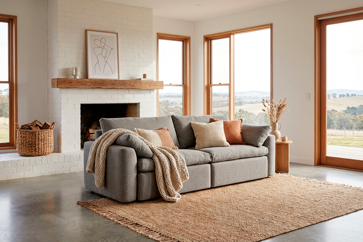 Model 13 3-Seater Sofa, Shadow