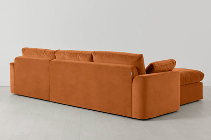 Model 13 4-Seater Sofa with Ottoman, Bronze