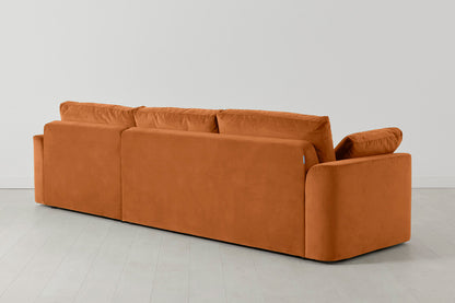 Model 13 4-Seater Left Chaise Sofa, Bronze