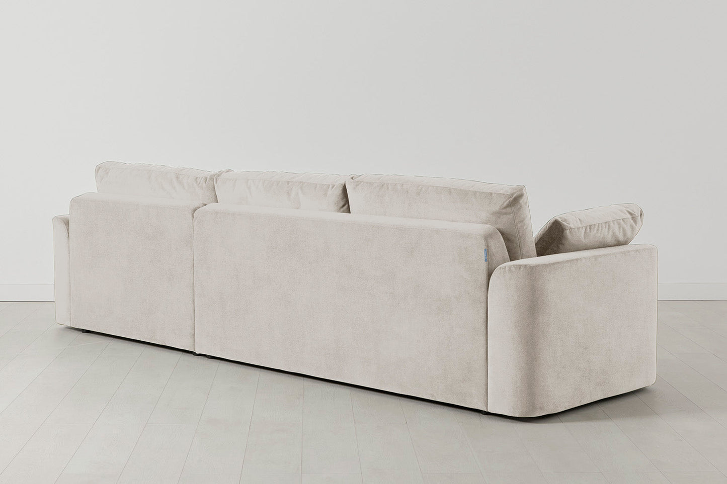 Model 13 4-Seater Left Chaise Sofa, Chalk