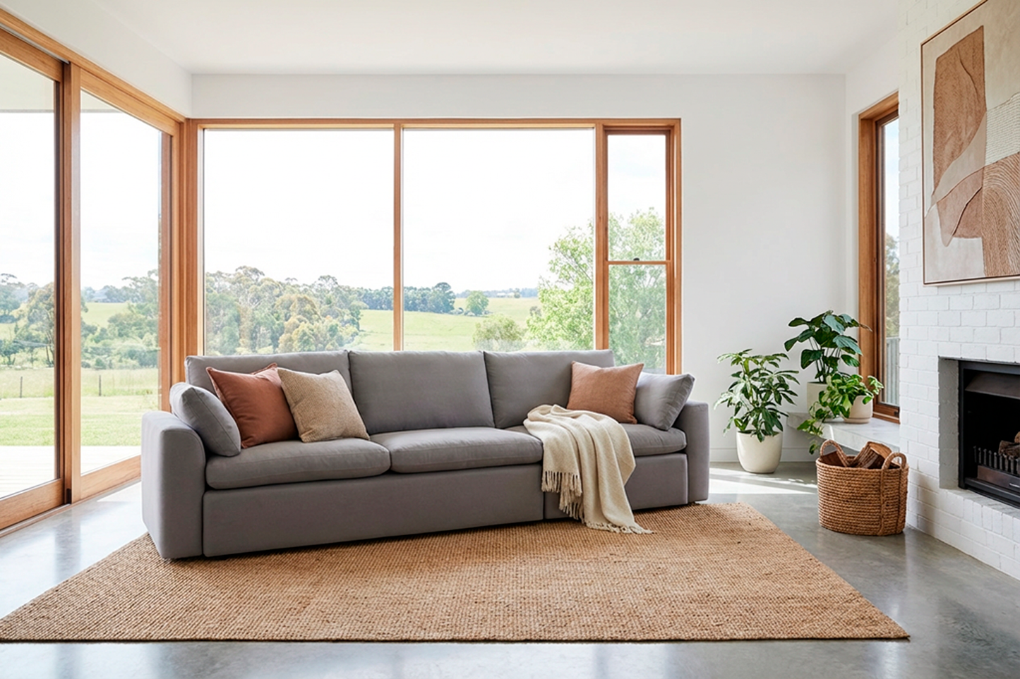 Model 13 4-Seater Sofa, Risso
