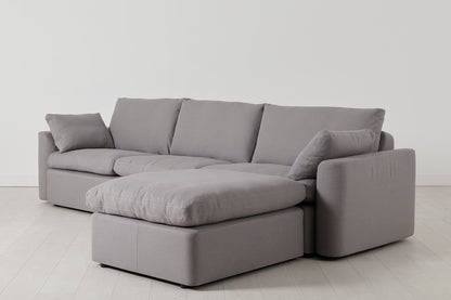 Model 13 4-Seater Sofa with Ottoman, Risso