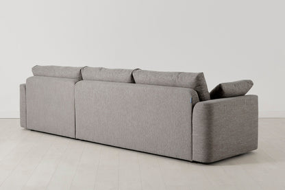 Model 13 4-Seater Left Chaise Sofa, Shadow