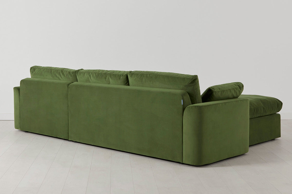 Model 13 4-Seater Sofa with Ottoman, Vine