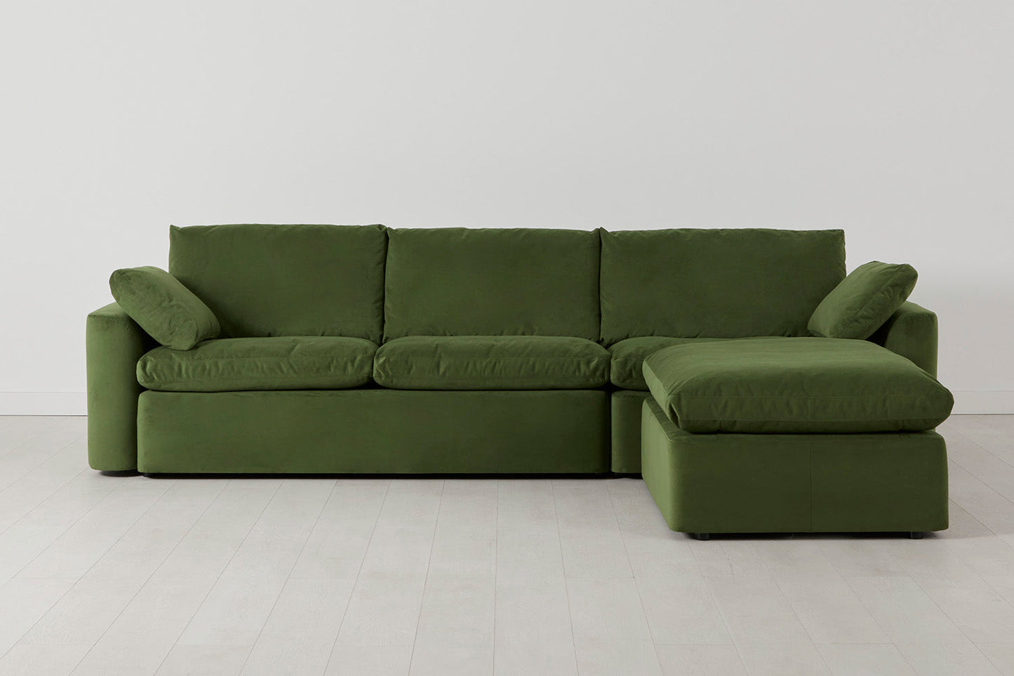 Model 13 4-Seater Sofa with Ottoman, Vine