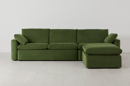 Model 13 4-Seater Sofa with Ottoman, Vine