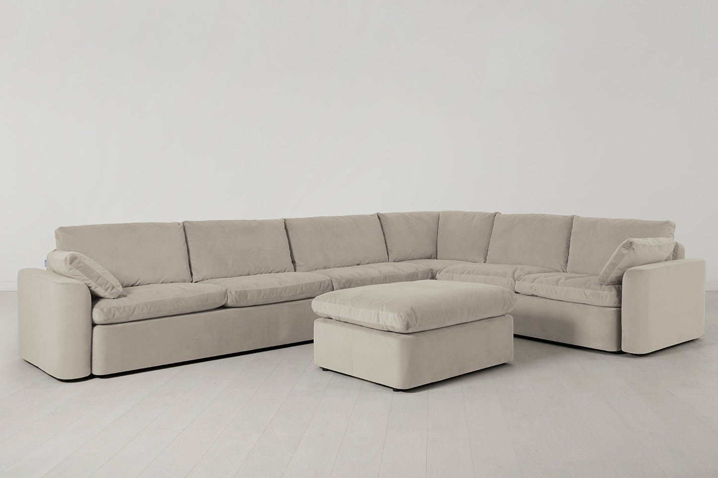 Model 13 Large Corner Sofa with Ottoman