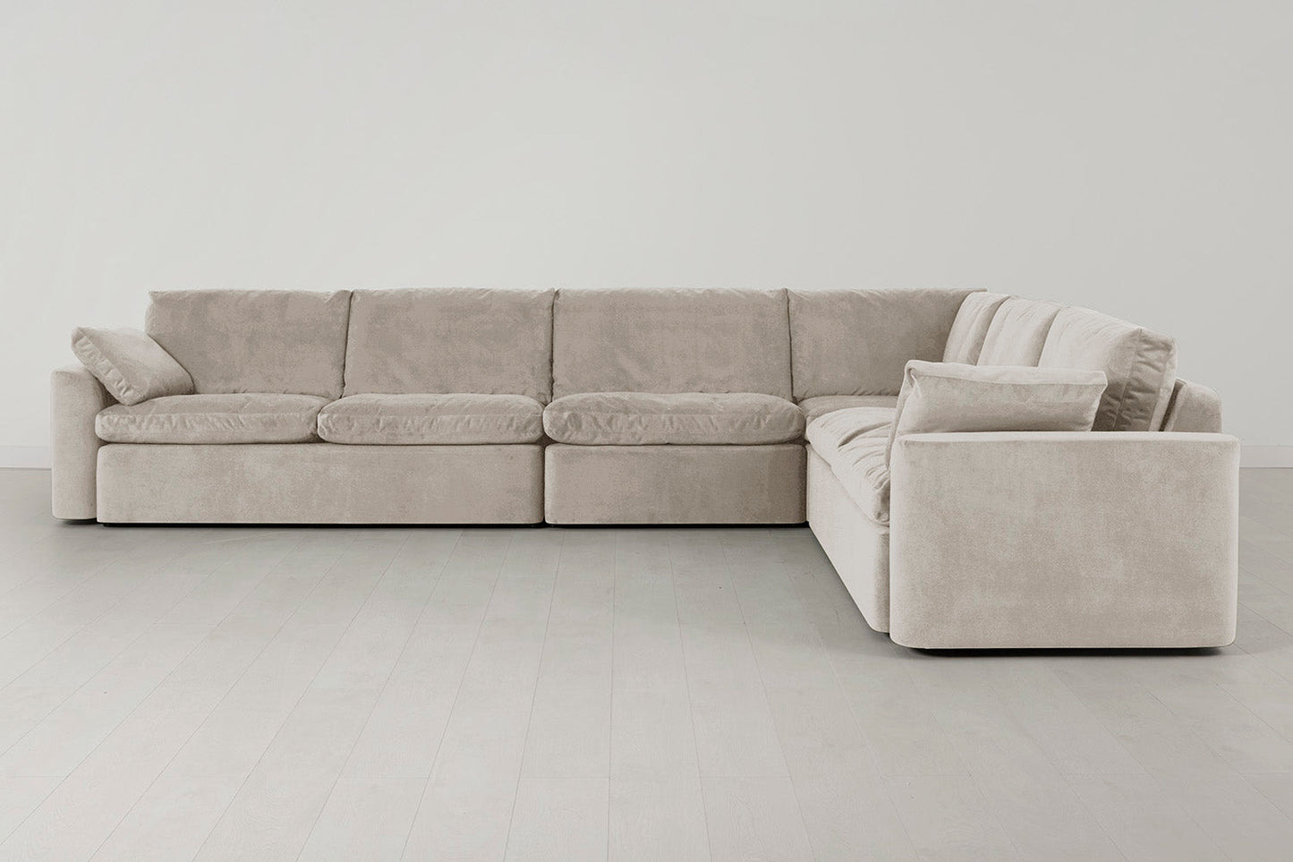 Model 13 Large Corner Sofa, Chalk