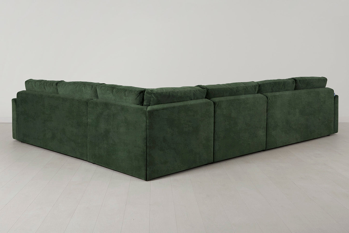 Model 13 Großes Ecksofa, Tannengrün