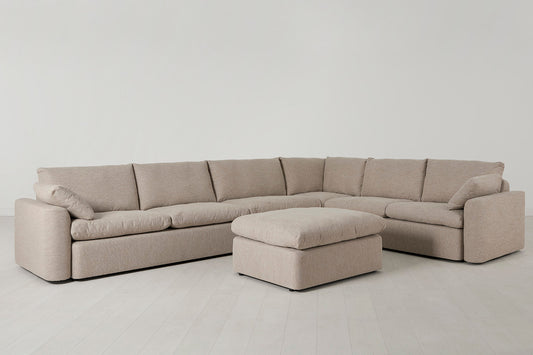 Model 13 5-Seater Corner Sofa with Ottoman