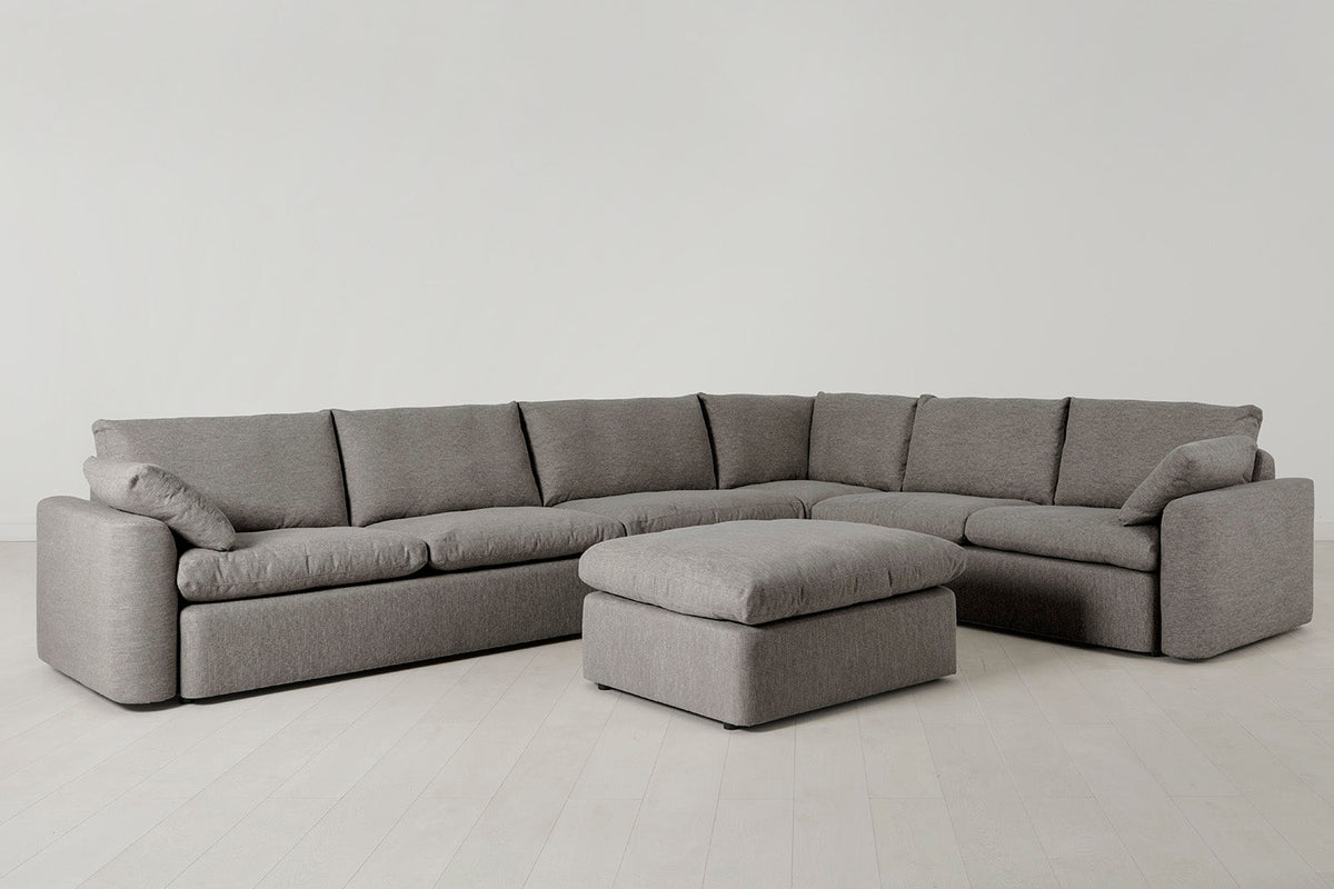 Model 13 5-Seater Corner Sofa with Ottoman