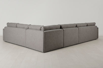 Model 13 Großes Ecksofa, Schattengrau