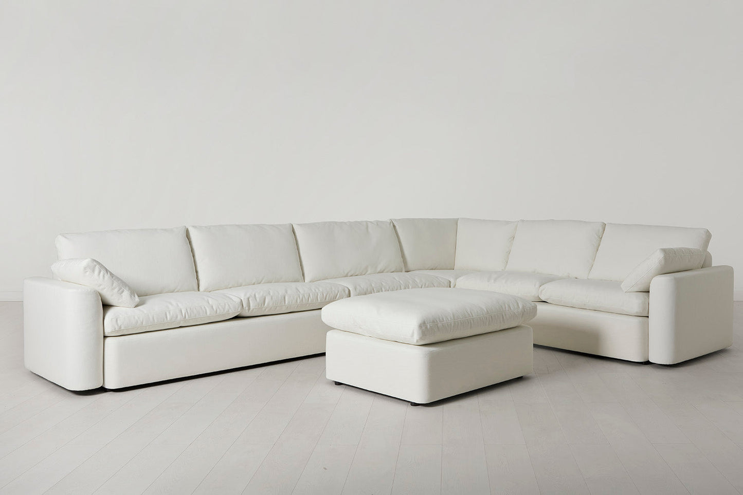 Model 13 Large Corner Sofa with Ottoman