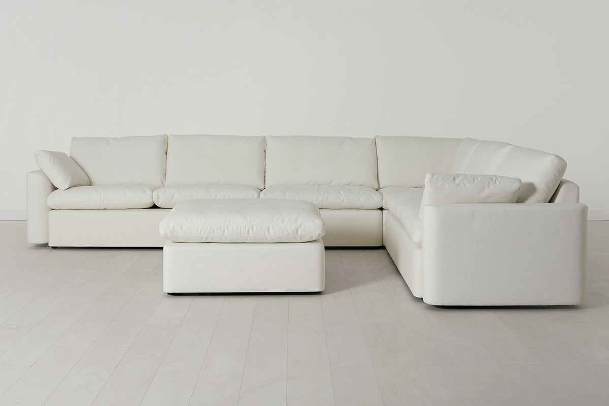 Model 13 Large Corner Sofa with Ottoman