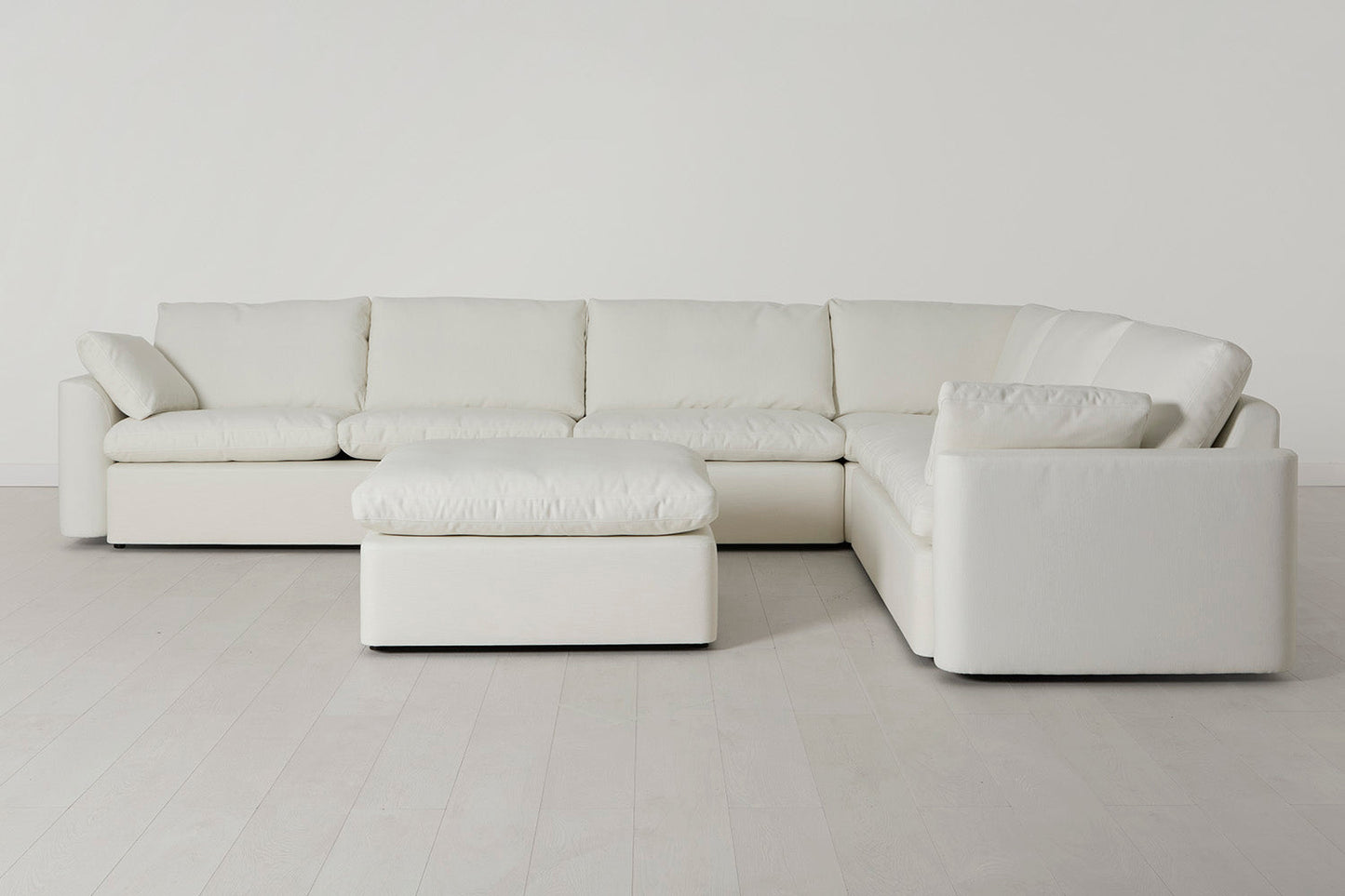Model 13 Large Corner Sofa with Ottoman