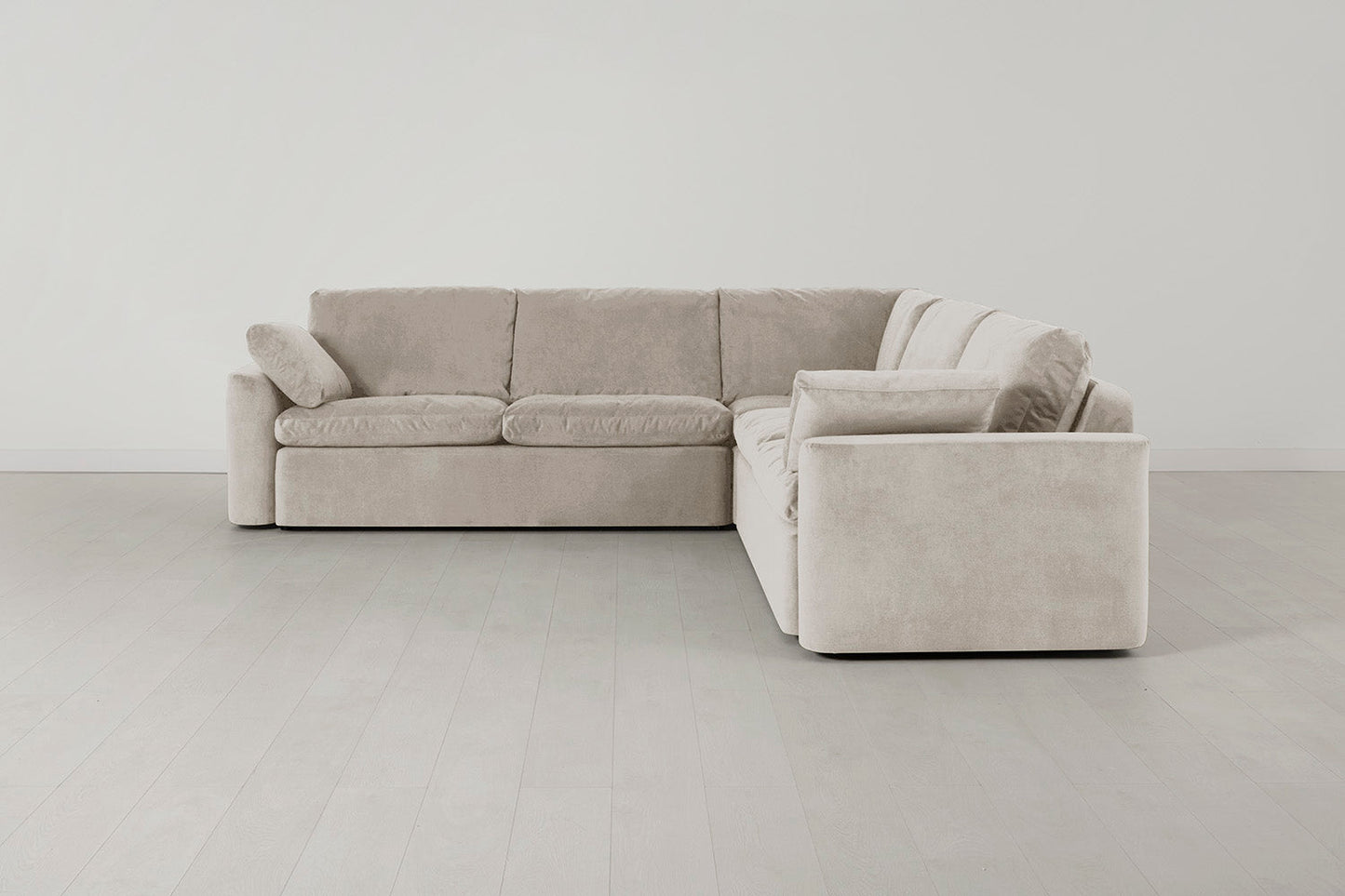 Model 13 Ecksofa, KreideweiÃŸ
