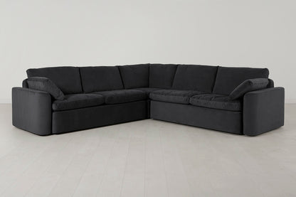 Model 13 Ecksofa, Dunkelgrau