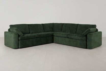 Model 13 Ecksofa, Tannengrün