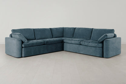 Model 13 Ecksofa, Wasserblau