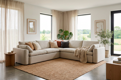 Model 13 Ecksofa, Helles Pergament