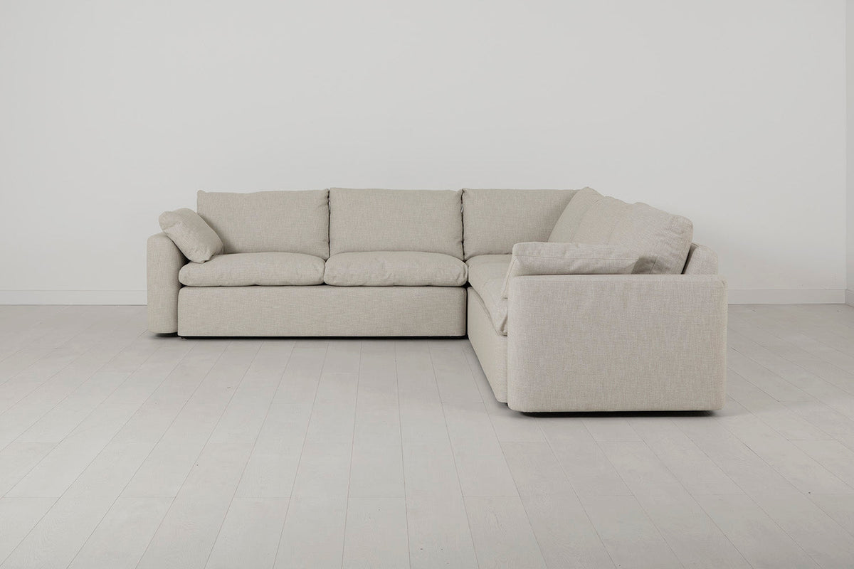 Model 13 Ecksofa, Helles Pergament