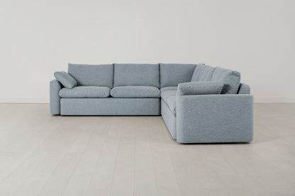 Model 13 Corner Sofa, Seaglass