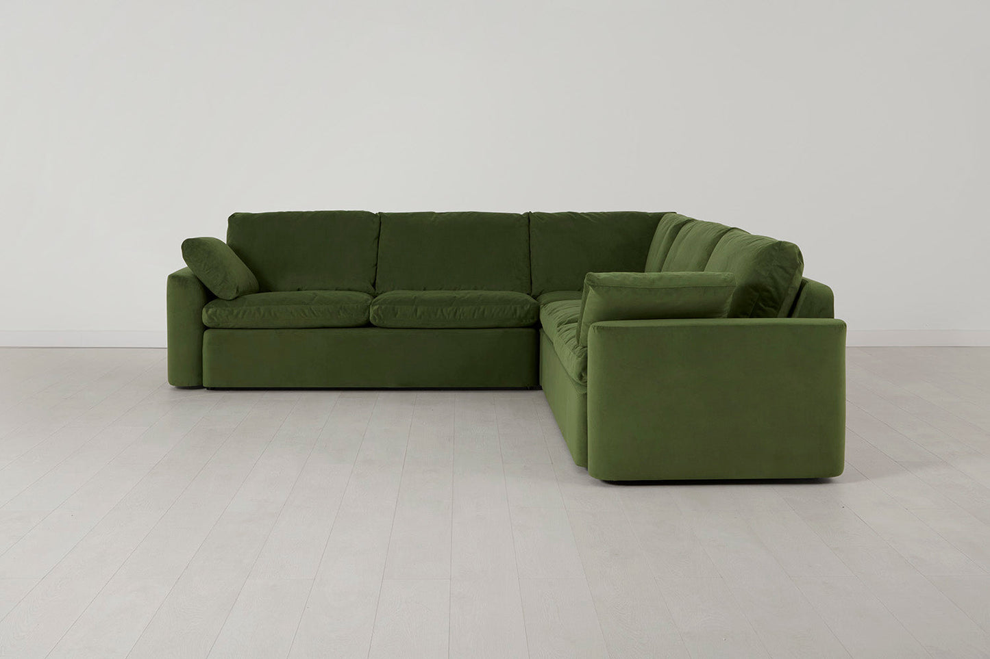 Model 13 Ecksofa, Laubgrün
