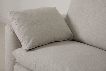Model 13 Großes Ecksofa, Helles Pergament
