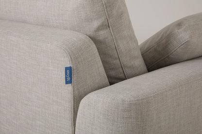Model 13 Großes Ecksofa, Helles Pergament