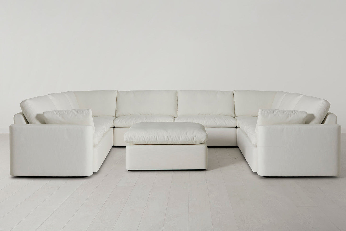 Model 13 U Shaped Sofa with Ottoman