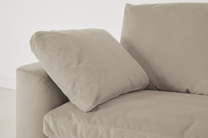 Model 13 2-Seater Left Chaise Sofa, Bone