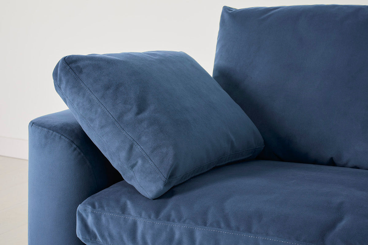 Model 13 2-Seater Left Chaise Sofa, Teal